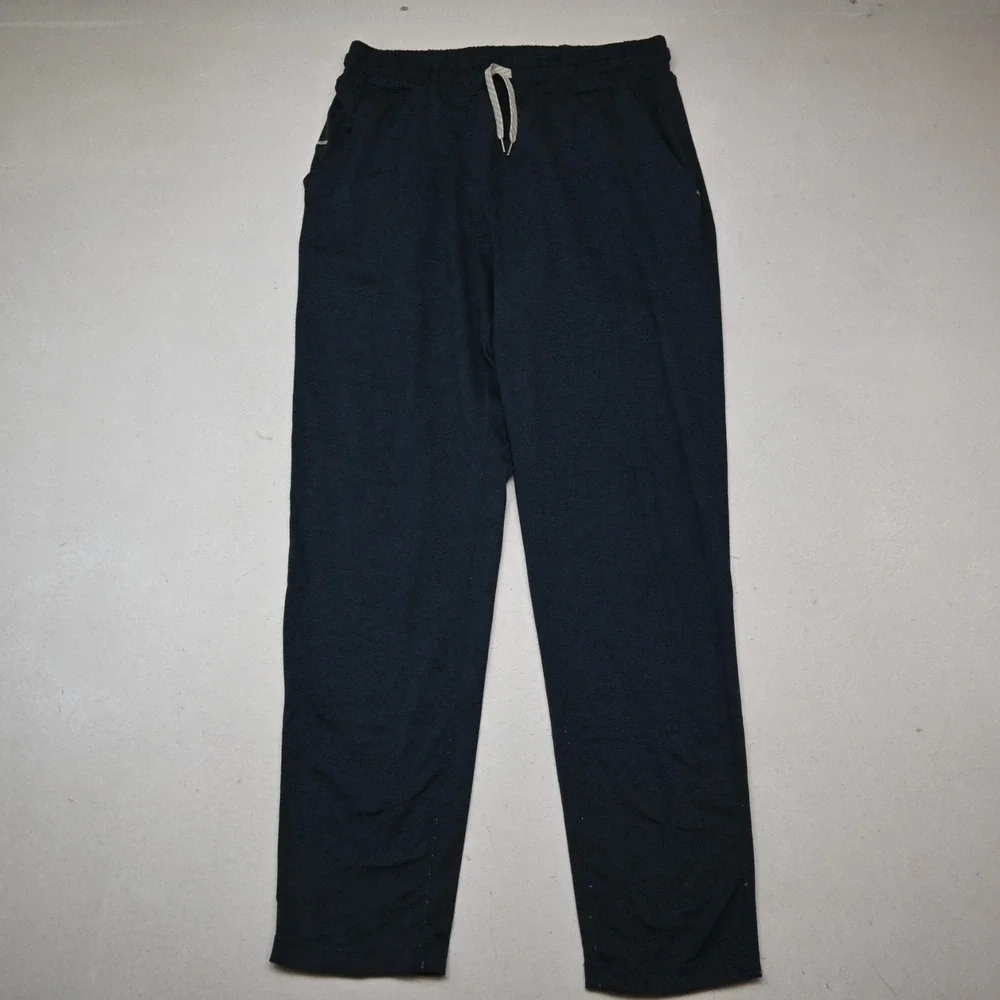 Vuori Large Teal Blue Green V418 Ponto Pull On Drawstring Casual Lounge Pants